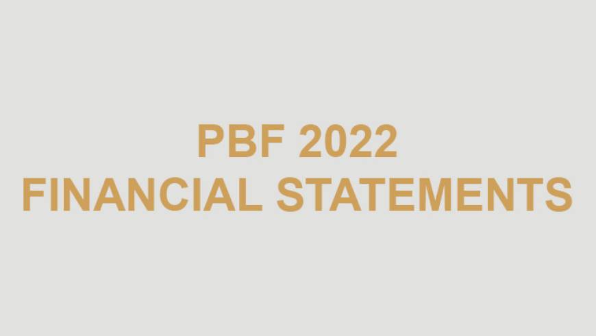 PBF 2022 Financial Statements